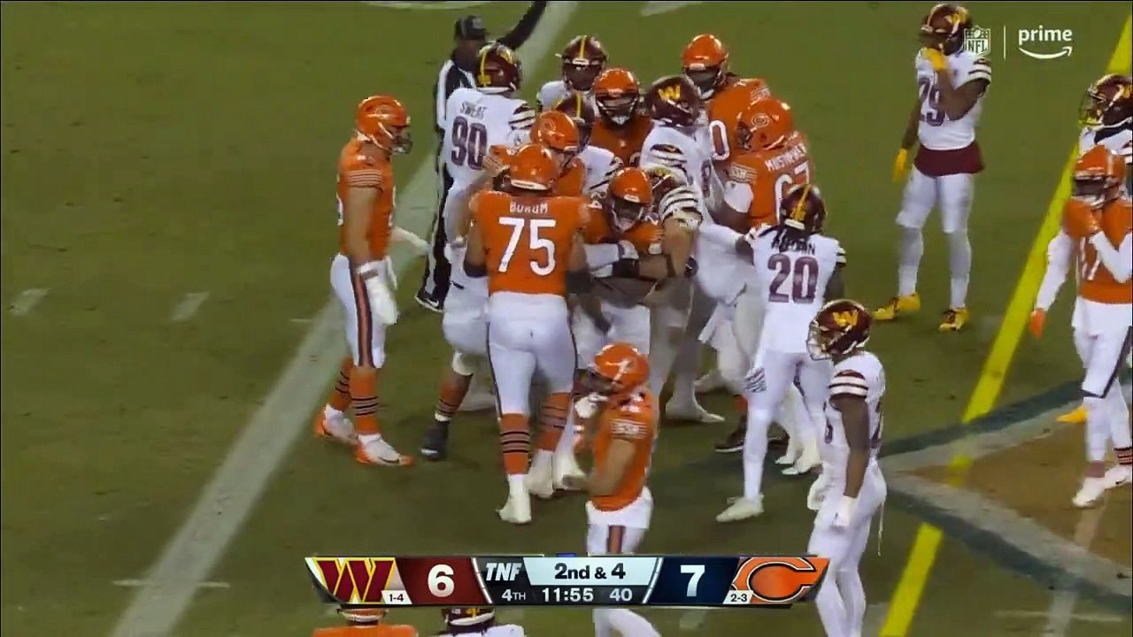 Chicago Bears vs. Washington Commanders Full Highlights 4th QTR _ NFL Week 6_ 2022