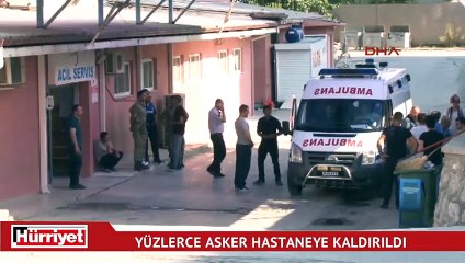 Yüzlerce asker hastaneye kaldırıldı, o yemek şirketi açıklama yaptı