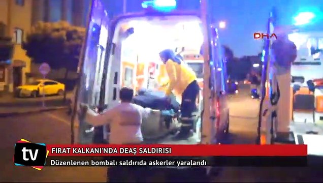 Fırat Kalkanı'nda DEAŞ saldırısı: Yaralı askerler var