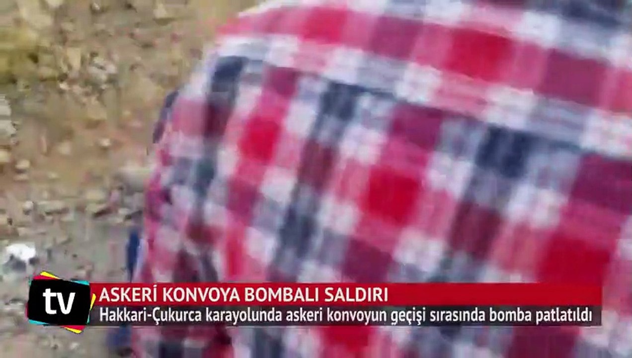 Askeri konvoya bombalı saldırı