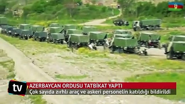 Azerbaycan ordusu tatbikat yaptı