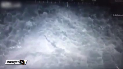 Askeri helikoptere saldırı kamerada