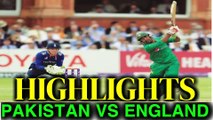 Pakistan Vs England || ODI highlights || sarfaraz Ahmad 100 against England || Pakistan tour England|| full match batting highlights|| Pakistan Vs England one-day international match highlights||