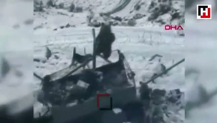 Ayı, askeri üs bölgesine girdi