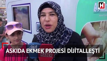 Askıda ekmek projesi dijitalleşti