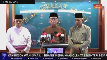 DUN Pahang Bubar : Elak proses pilihan raya berulang dalam tempoh yang singkat