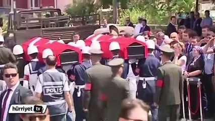 Başkent şehidini son yolculuğuna uğurladı