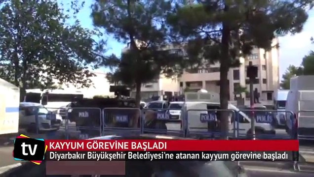 Diyarbakır Büyükşehir Belediyesi'ne atanan kayyum görevine başladı