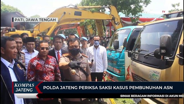 Polda Jateng Periksa Saksi Kasus Pembunuhan ASN