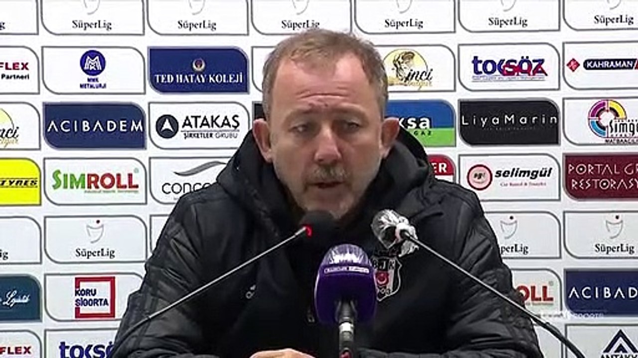 Sergen Yalçın: 1 puan için üzgünüz