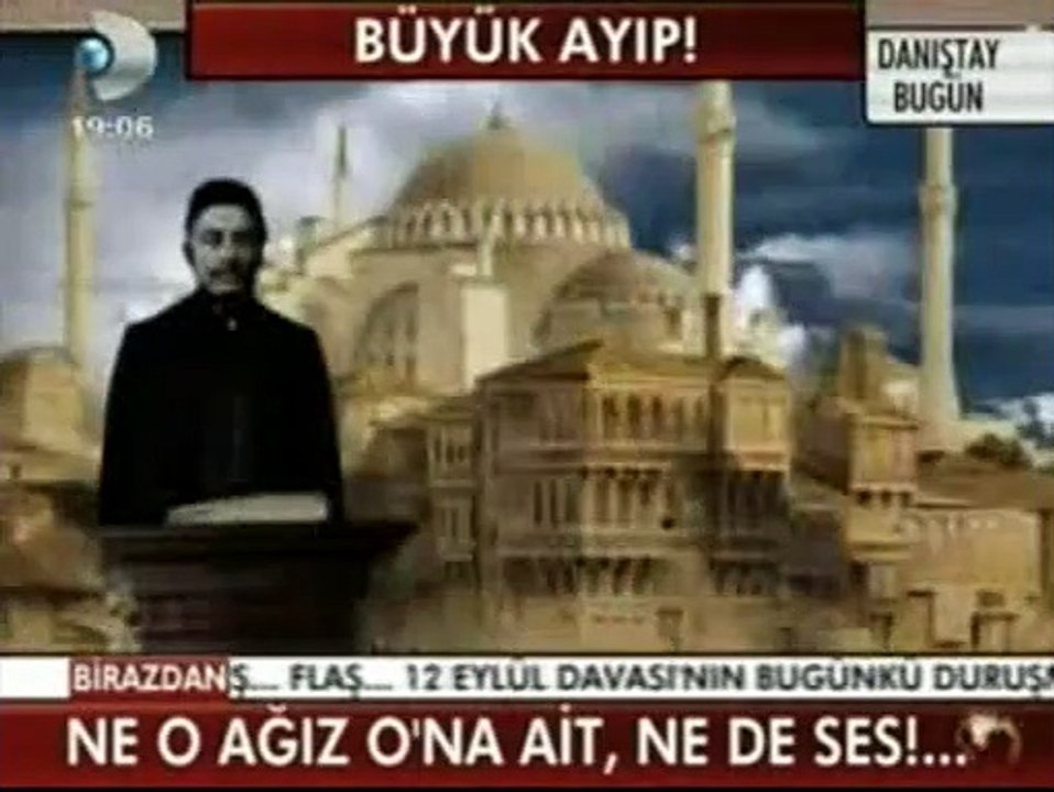 ATATÜRK'E BÜYÜK AYIP