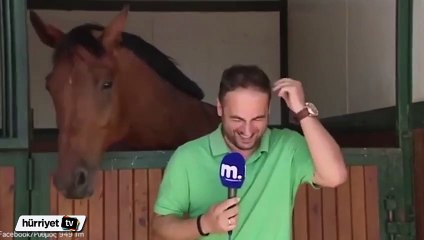 Muhabirin zor anları