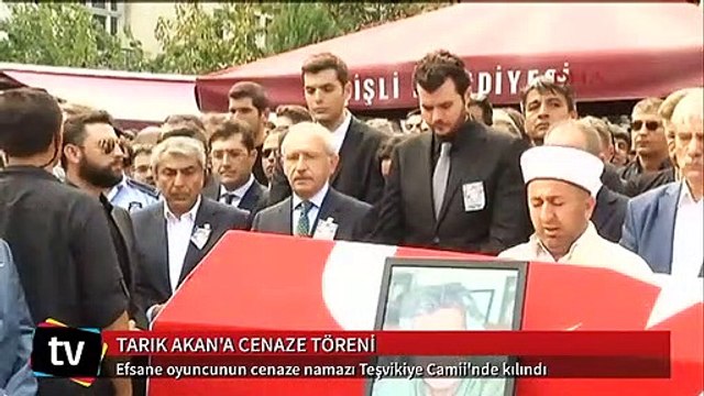 Tarık Akan'ın cenaze namazına binlerce kişi katıldı