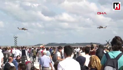 Atak helikopterlerinden 'Harman Dalı'...