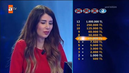 Milyoner'de yarışmacının ilginç hayali!