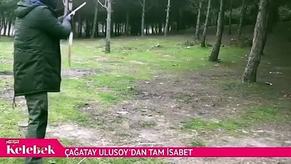 Çağatay Ulusoy'dan tam isabet