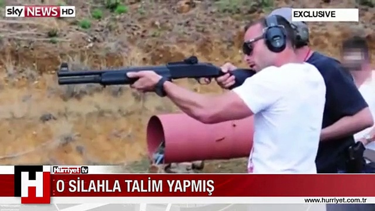 O SİLAHLA TALİM YAPMIŞ