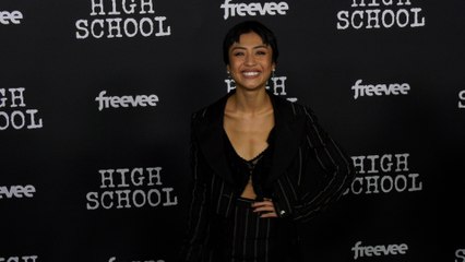 Brianne Tju attends Freevee's "High School" premiere in Los Angeles