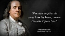 Benjamin Franklin's Quotes