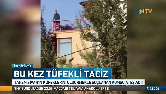 Tanem Sivar'ın köpeklerini öldürmekle suçlanan komşu bu kez ateş açtı