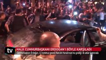 Cumhurbaşkanı Erdoğan 15 Temmuz gecesi Atatürk Havalimanı'nda böyle karşılandı