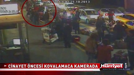 ATATÜRK HAVALİMANI'NDAKİ CİNAYET KAMERADA