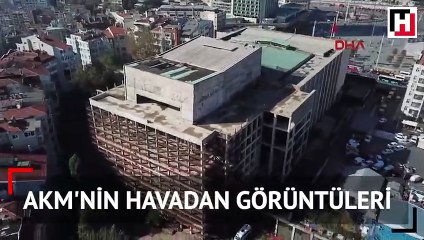 AKM'nin havadan görüntüleri