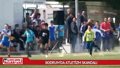 Bodrum’da atletizm skandalı