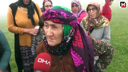 Rize'de yaylada mera işgal kavgası çıktı, çadır ateşe verildi