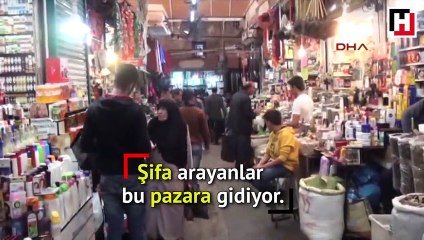 Şifa arayanlar bu pazara gidiyor
