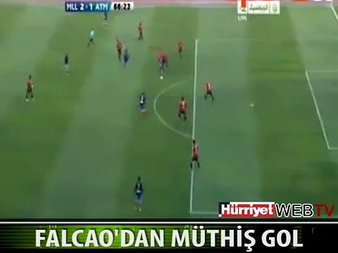 FALCAO'DAN MÜTHİŞ GOL