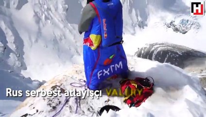 7 bin 700 metreden atlayarak rekor kırdı