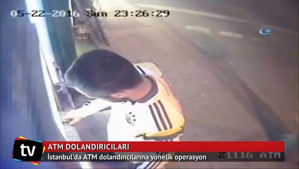 İstanbul'da ATM dolandırıcılarına yönelik operasyon