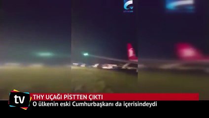 Eski Kosova Cumhurbaşkanı THY uçağında tehlike atlattı