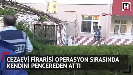 Polisi karşısında görünce 5'nci kattan atladı