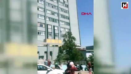 Şişli Etfal'in 6. katından atladı