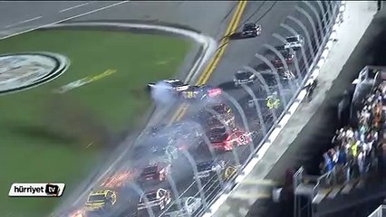 Austin Dillon, bu korkunç kazadan sağ kurtuldu