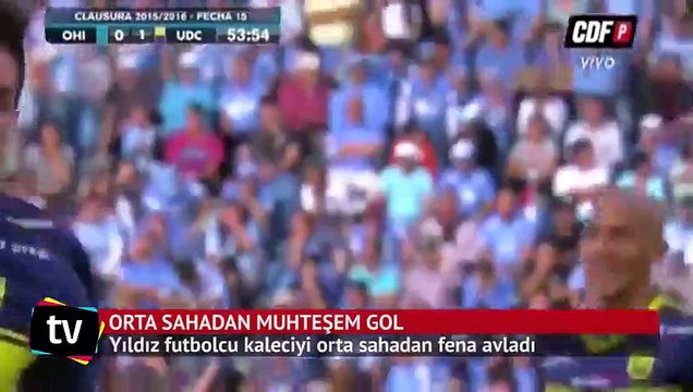 Fernando Manrique, orta sahadan kaleciyi avladı