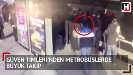 Metrobüste yeni dönem! İlk o gözaltına alındı