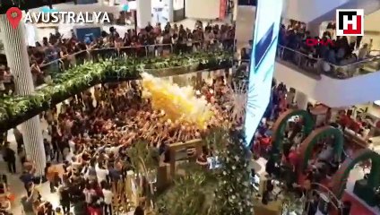 AVM’de balon izdihamı: 17 yaralı