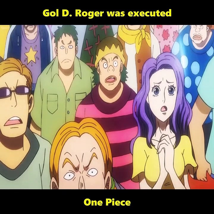 Gol D. Roger was executed