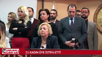 Mersin Baro Başkanı özür diledi ama 21 kadın üye istifa etti