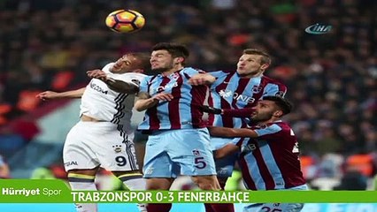 Fenerbahçe Trabzon’da bir kez daha kazandı