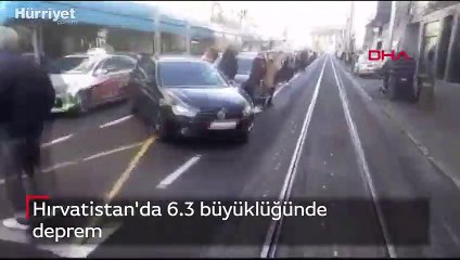 Hırvatistan'da 6.3 büyüklüğünde deprem meydana geldi