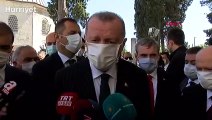 Son dakika haberler...Cumhurbaşkanı Erdoğan Fatih'in türbesinde... Namaza katılanların sayısını açıkladı