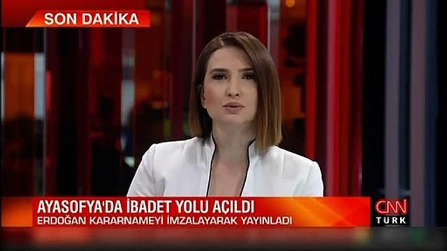 Son dakika haberler... Cumhurbaşkanı Erdoğan imzaladı... Ayasofya ibadete açıldı