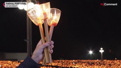 شاهد: آلاف الكاثوليك يتجمعون في ضريح فاطمة  بالبرتغال