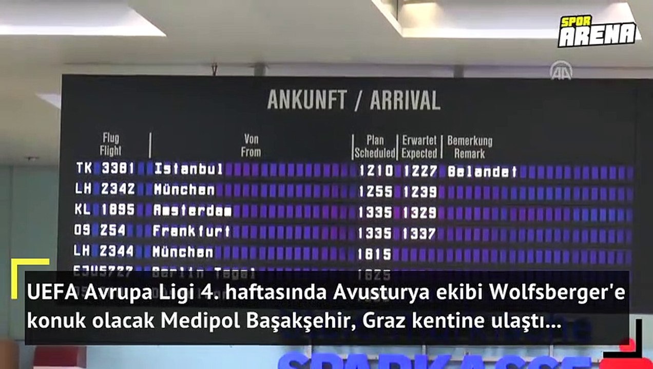 Başakşehir Avusturya'da!