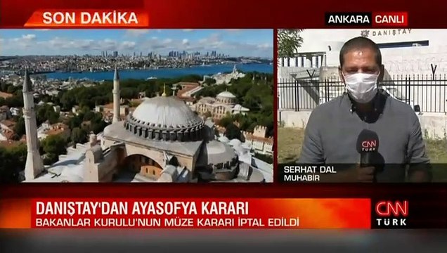 Son dakika haberler... Danıştay'ın Ayasofya kararı belli oldu
