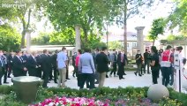Cumhurbaşkanlığı Sözcüsü Kalın'dan büyükelçilerle birlikte Ayasofya ziyareti